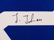 Seattle Seahawks Josh Jobe Autographed Blue Jersey MCS Holo Stock #265434