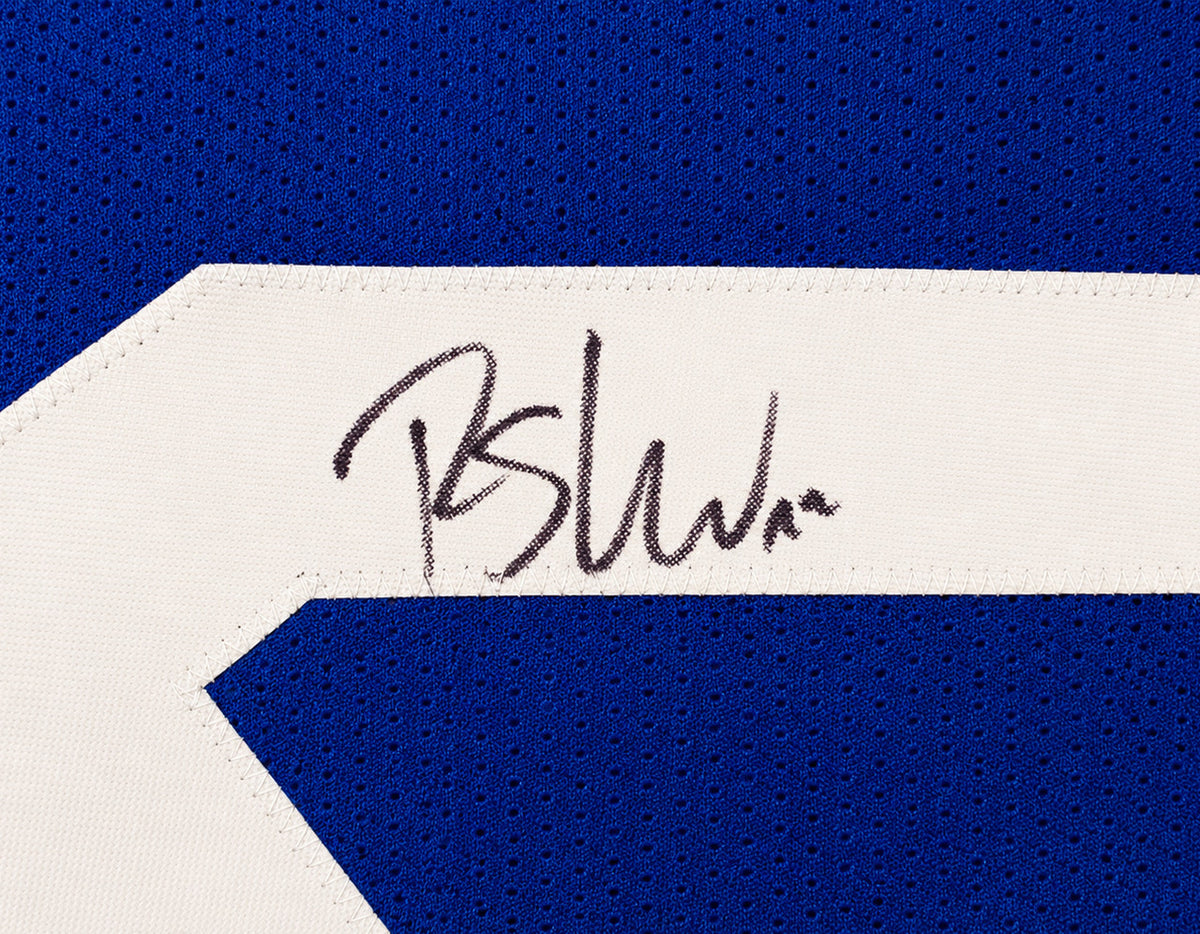 Seattle Seahawks Rashid Shaheed Autographed Blue Throwback Jersey MCS Holo Stock #265665