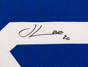Seattle Seahawks Julian Love Autographed Blue Throwback Jersey MCS Holo Stock #265666