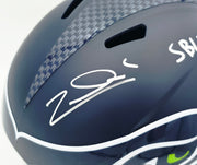 Zach Charbonnet Autographed Seattle Seahawks Blue Full Size Speed Replica Helmet "SB LX Champs" MCS Holo Stock #265871