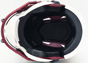 Mike Sainristil Autographed Maroon Riddell SpeedFlex MIDI Mid-Size Helmet Washington Commanders "Frozone!" Beckett BAS Witness Stock #265849