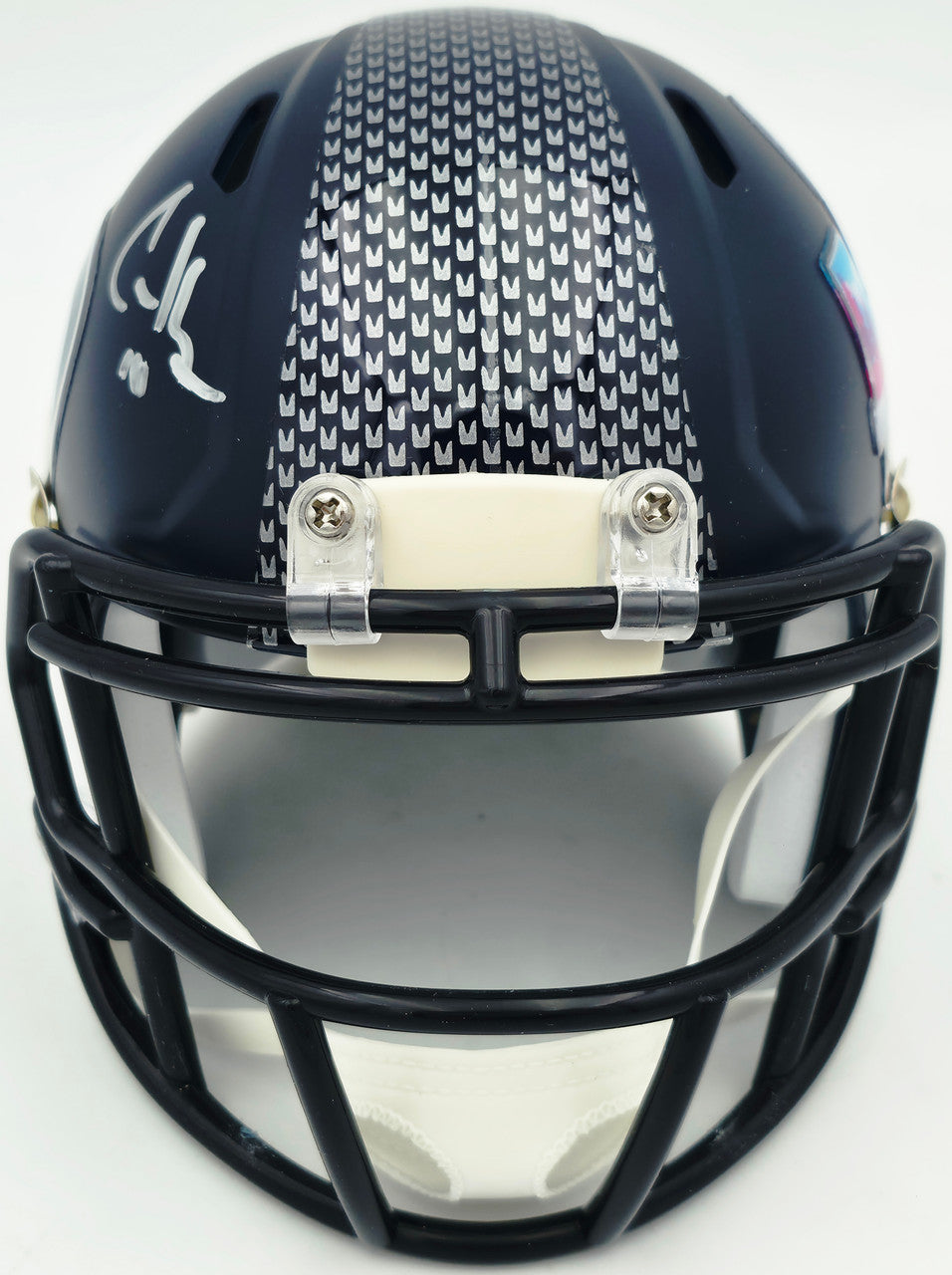 Cooper Kupp Autographed Seattle Seahawks Blue Super Bowl LX Champions Logo Speed Mini Helmet Fanatics Holo Stock #265835