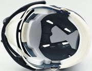 Zach Charbonnet Autographed Seattle Seahawks Blue Super Bowl LX Champions Logo Speed Mini Helmet MCS Holo Stock #265877