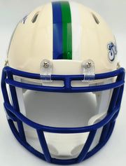 Zach Charbonnet Autographed Seattle Seahawks Cream Retro Speed Mini Helmet MCS Holo Stock #265879