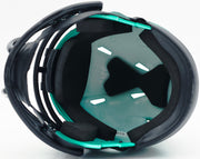 Michael Vick Autographed Philadelphia Eagles Rave Green Speed Mini Helmet Beckett BAS Witness Stock #265885