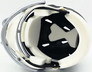 Michael Vick Autographed Atlanta Falcons Black Speed Mini Helmet Beckett BAS Witness Stock #265889