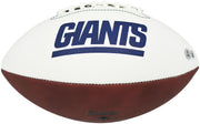 Lawrence Taylor Autographed Football New York Giants Beckett BAS Witness Stock #265847