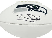 Zach Charbonnet Autographed Seattle Seahawks White Logo Football MCS Holo Stock #265876