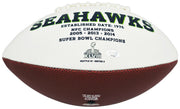 Zach Charbonnet Autographed Seattle Seahawks White Logo Football MCS Holo Stock #265876