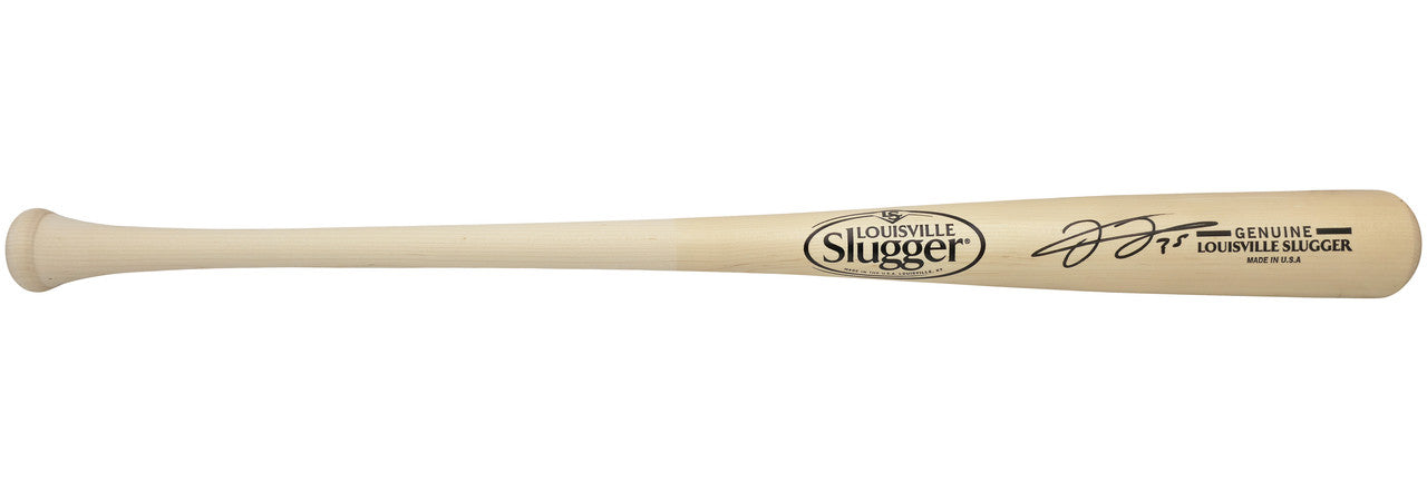 Frank Thomas Autographed Blonde Louisville Slugger Genuine Baseball Bat Chicago White Sox Beckett BAS Witness Stock #265856