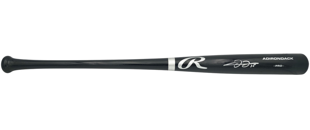 Frank Thomas Autographed Black Rawlings Adirondack Baseball Bat Chicago White Sox JSA Witness Stock #265858