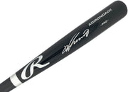 Vladimir Guerrero Sr. Autographed Black Rawlings Adirondack Pro Baseball Bat Los Angeles Angels Beckett BAS Witness Stock #265893