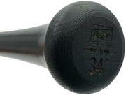 Vladimir Guerrero Sr. Autographed Black Rawlings Adirondack Pro Baseball Bat Los Angeles Angels Beckett BAS Witness Stock #265893