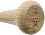 Vladimir Guerrero Sr. Autographed Blonde Rawlings Adirondack Pro Baseball Bat Los Angeles Angels Beckett BAS Witness Stock #265894