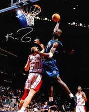 Kevin Garnett Autographed 16x20 Photo Minnesota Timberwolves Beckett BAS Witness Stock #265797