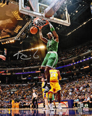 Kevin Garnett Autographed 16x20 Photo Boston Celtics Beckett BAS Witness Stock #265798