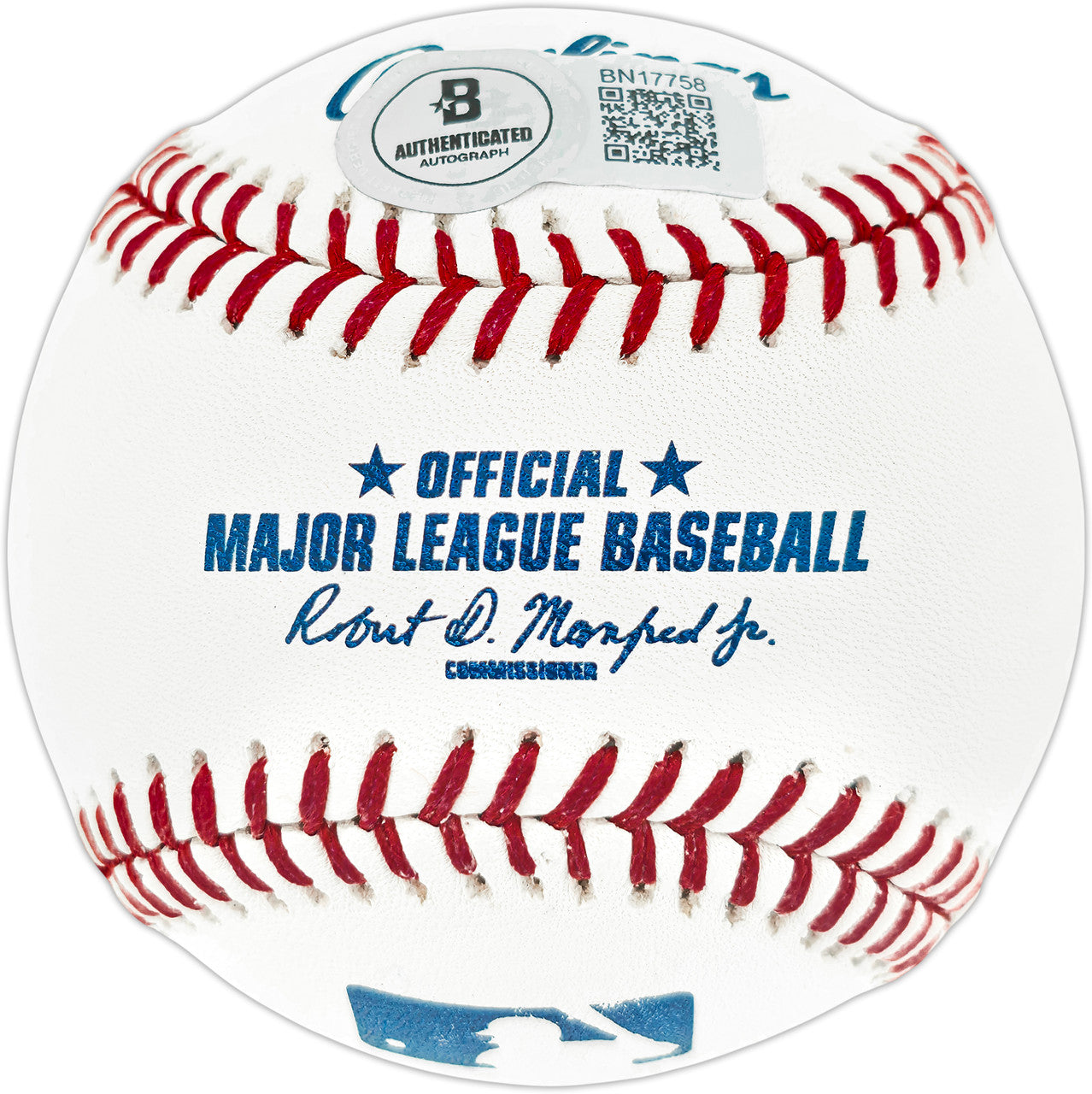 Bret Saberhagen Autographed Official MLB Baseball Kansas City Royals, New York Mets Beckett BAS QR Stock #265895
