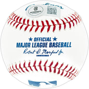 Bret Saberhagen Autographed Official MLB Baseball Kansas City Royals, New York Mets Beckett BAS QR Stock #265896