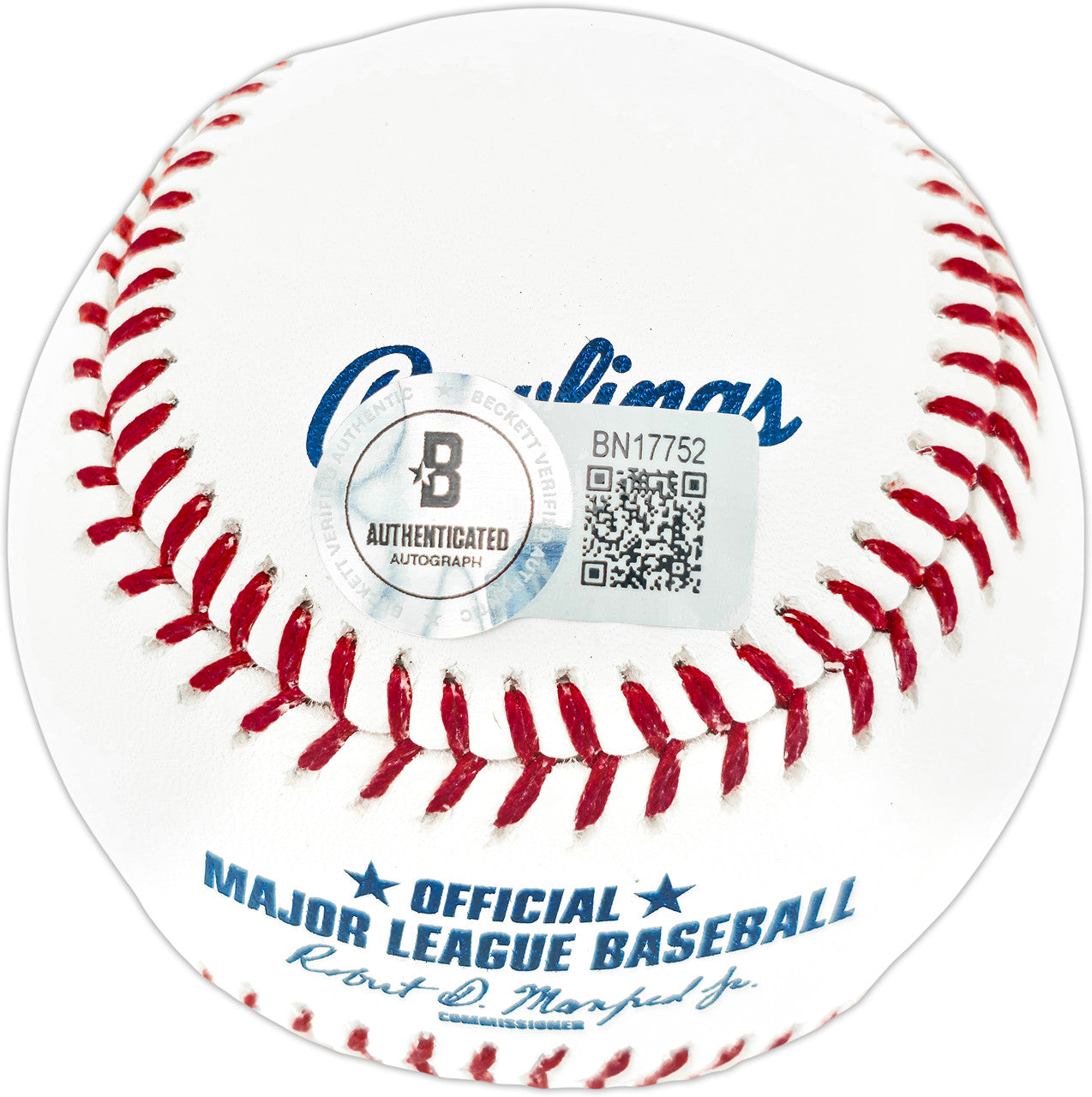 Bret Saberhagen Autographed Official MLB Baseball Kansas City Royals, New York Mets Beckett BAS QR Stock #265896