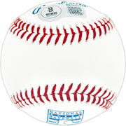 Fred McGriff Autographed Official Hall of Fame HOF Logo Baseball Atlanta Braves Beckett BAS Witness Stock #265899