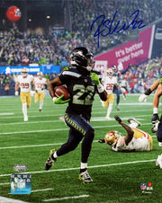 Rashid Shaheed Autographed 8x10 Photo Seattle Seahawks Kickoff Touchdown vs. 49ers MCS Holo Stock #265929