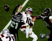Devon Witherspoon Autographed 8x10 Photo Seattle Seahawks Super Bowl LX Fumble MCS Holo Stock #265930