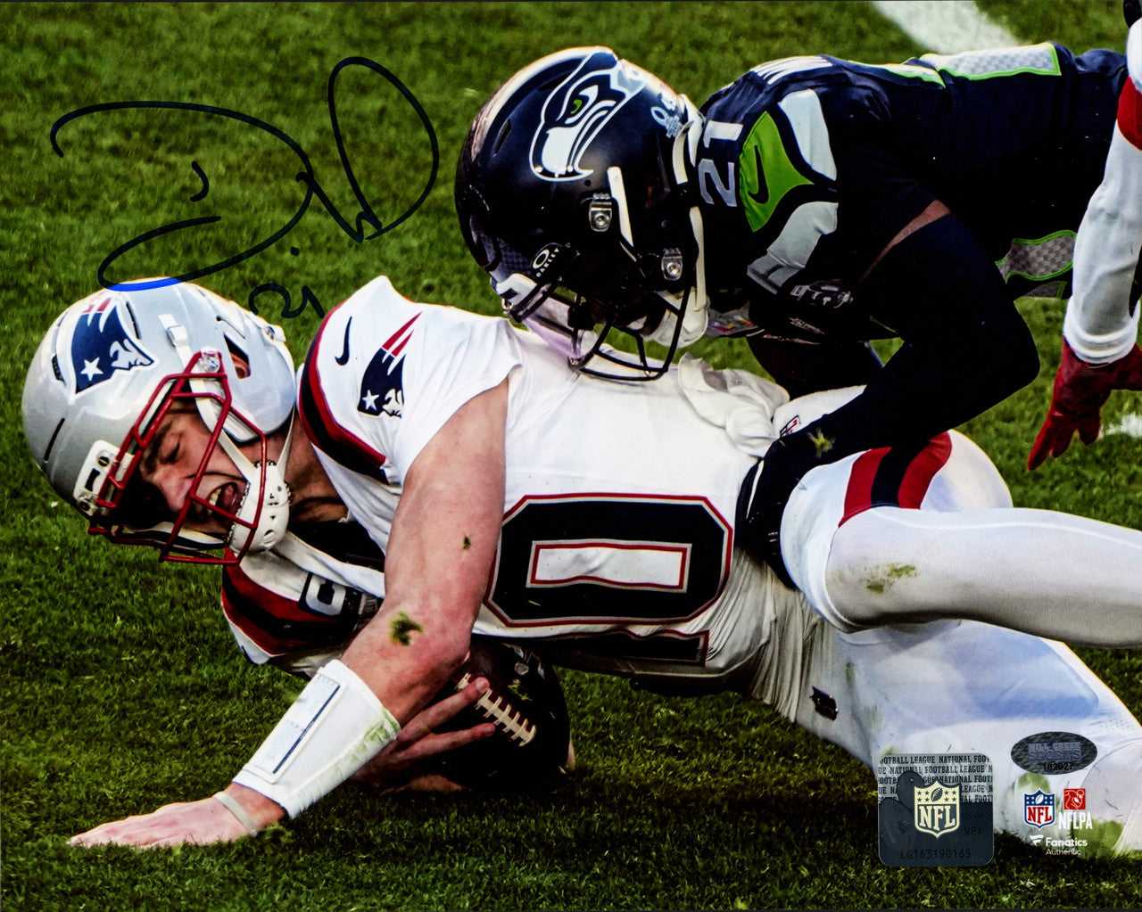 Devon Witherspoon Autographed 8x10 Photo Seattle Seahawks Super Bowl LX Sack MCS Holo Stock #265931