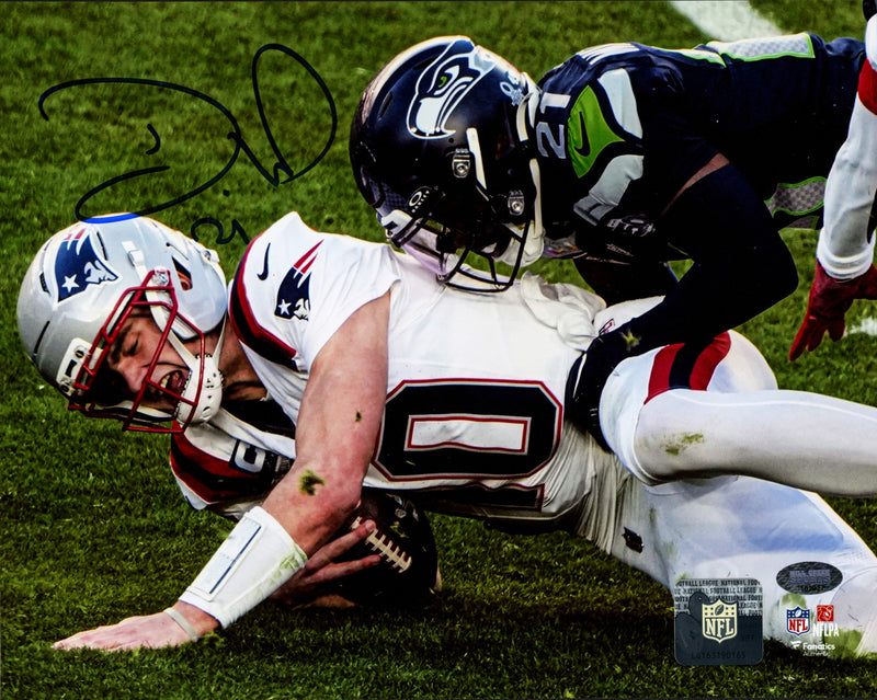 Devon Witherspoon Autographed 8x10 Photo Seattle Seahawks Super Bowl LX Sack MCS Holo Stock #265931