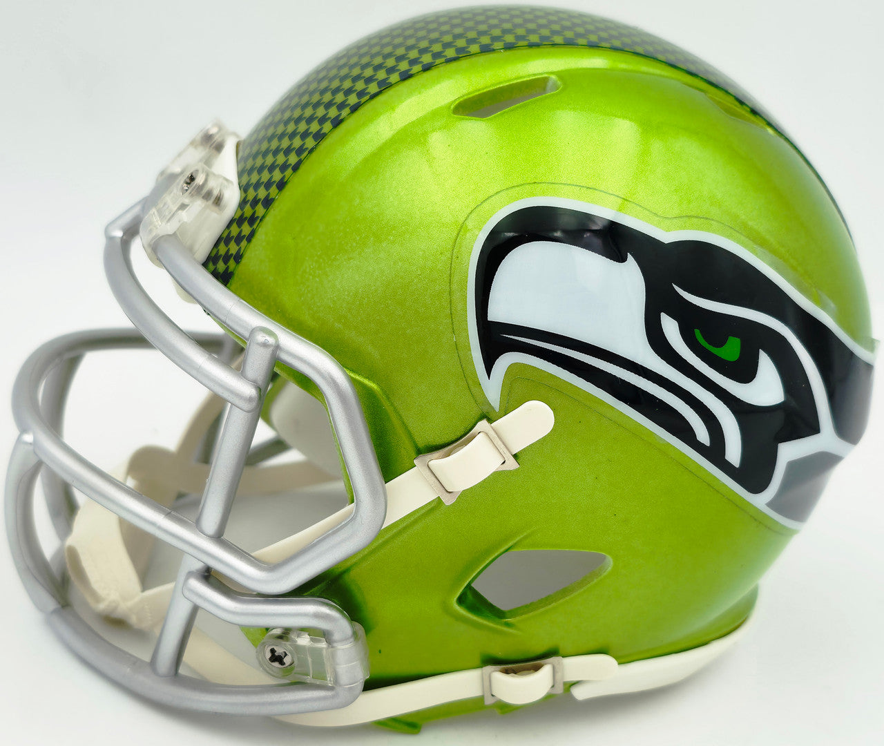 Josh Jobe Autographed Seattle Seahawks Flash Green Speed Mini Helmet MCS Holo Stock #265528