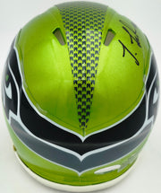 Josh Jobe Autographed Seattle Seahawks Flash Green Speed Mini Helmet MCS Holo Stock #265528