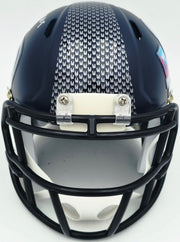 Josh Jobe Autographed Seattle Seahawks Blue Super Bowl LX Champions Logo Speed Mini Helmet MCS Holo Stock #265529