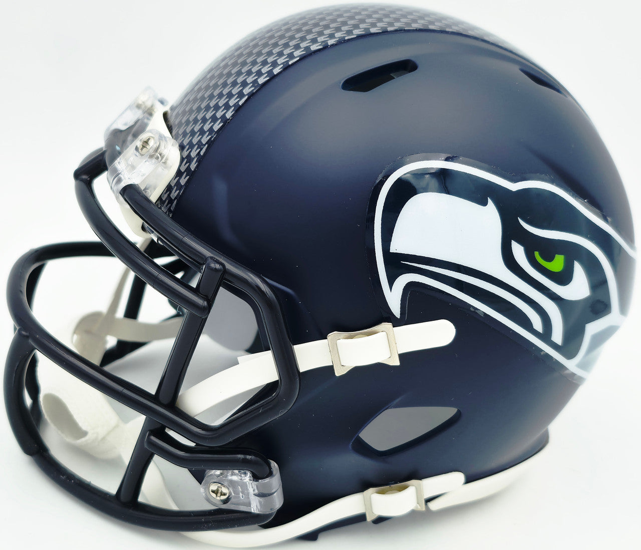 Josh Jobe Autographed Seattle Seahawks Blue Speed Mini Helmet MCS Holo Stock #265530