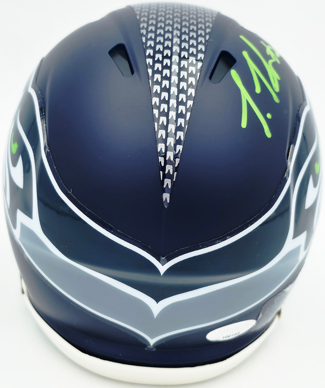 Josh Jobe Autographed Seattle Seahawks Blue Speed Mini Helmet MCS Holo Stock #265530