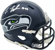 Josh Jobe Autographed Seattle Seahawks Blue Speed Mini Helmet MCS Holo Stock #265531