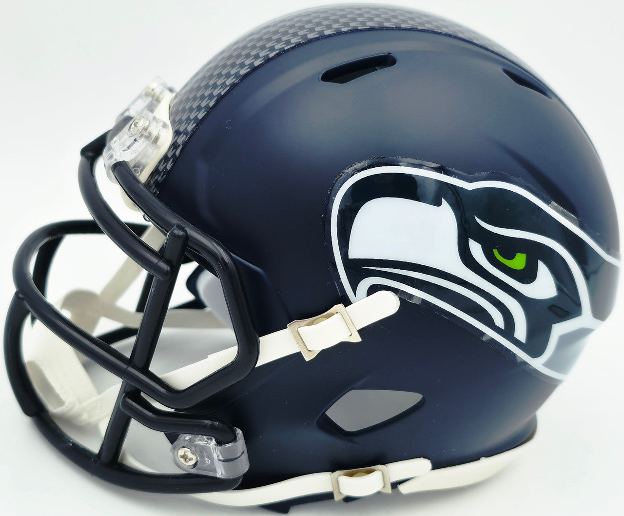 Josh Jobe Autographed Seattle Seahawks Blue Speed Mini Helmet MCS Holo Stock #265531