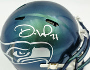 Devon Witherspoon Autographed Seattle Seahawks Rivalries Speed Mini Helmet MCS Holo Stock #265532