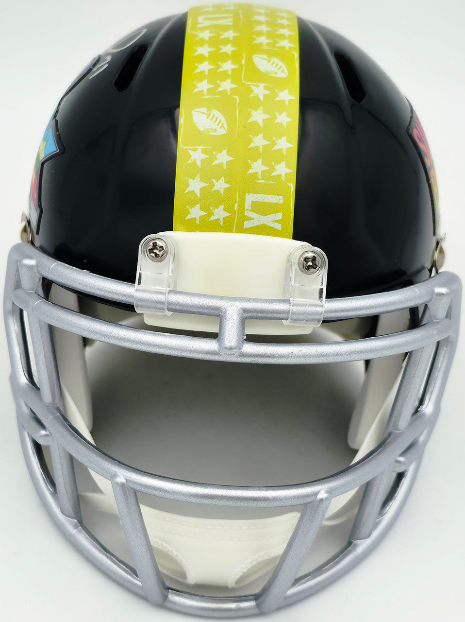 Devon Witherspoon Autographed Seattle Seahawks Black Super Bowl LX Logo Speed Mini Helmet MCS Holo Stock #265534