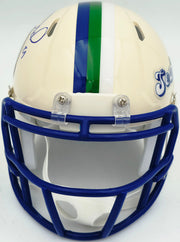 Devon Witherspoon Autographed Seattle Seahawks Cream Retro Speed Mini Helmet MCS Holo Stock #265535