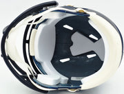 Uchenna Nwosu Autographed Seattle Seahawks Blue Super Bowl LX Champions Logo Speed Mini Helmet MCS Holo Stock #265544
