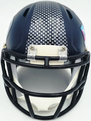 Rashid Shaheed Autographed Seattle Seahawks Blue Super Bowl LX Champions Logo Speed Mini Helmet MCS Holo Stock #265567