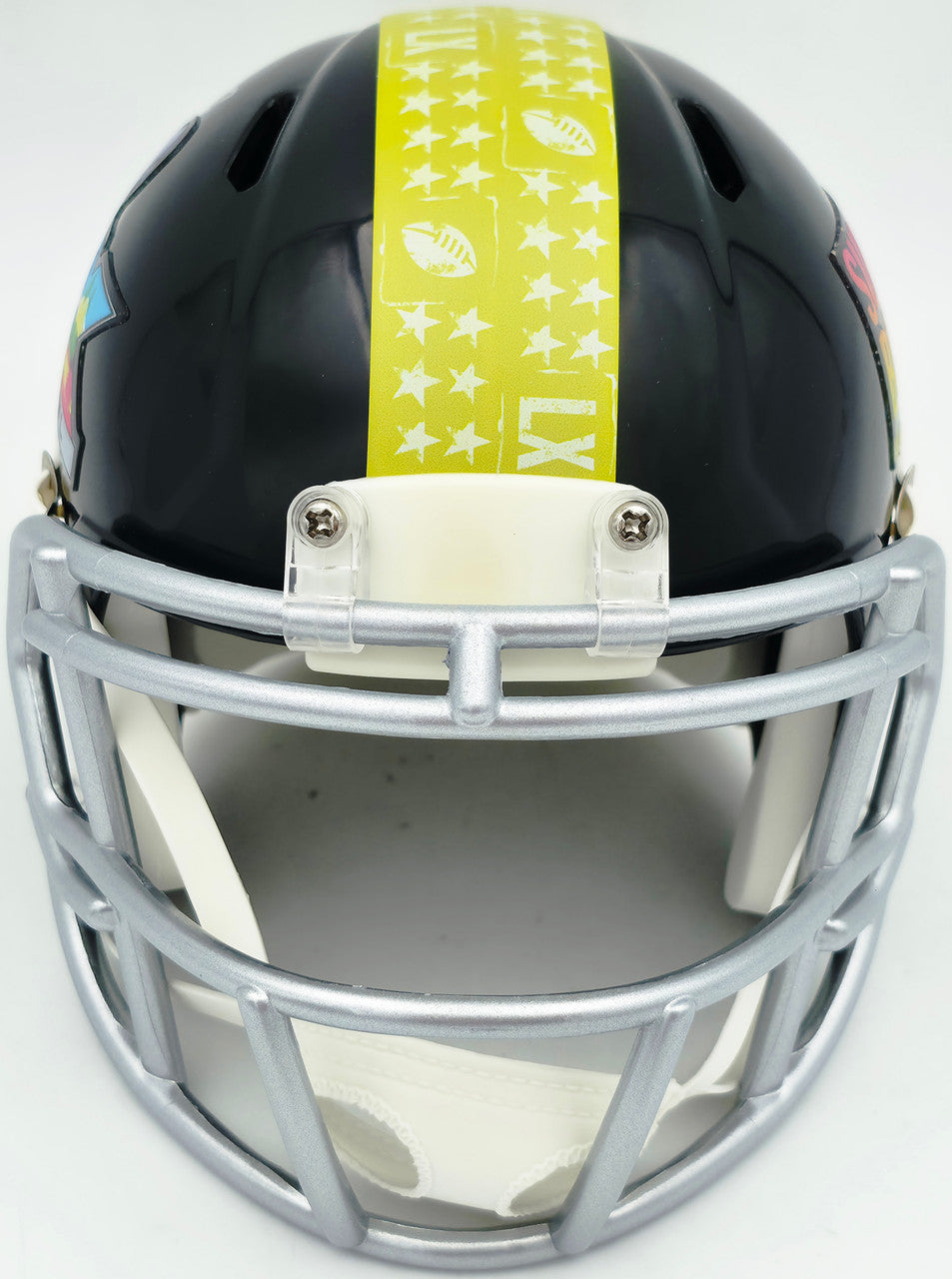 Rashid Shaheed Autographed Seattle Seahawks Black Super Bowl LX Logo Speed Mini Helmet MCS Holo Stock #265568