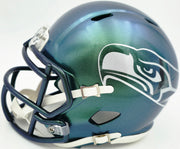 Rashid Shaheed Autographed Seattle Seahawks Rivalries Speed Mini Helmet MCS Holo Stock #265569
