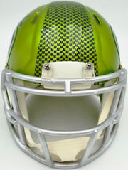 Rashid Shaheed Autographed Seattle Seahawks Flash Green Speed Mini Helmet MCS Holo Stock #265570