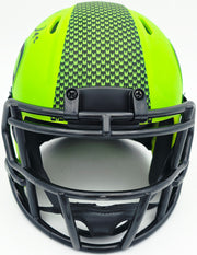 Rashid Shaheed Autographed Seattle Seahawks Rave Green Speed Mini Helmet MCS Holo Stock #265571