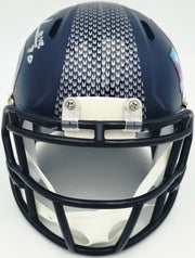 Julian Love Autographed Seattle Seahawks Blue Super Bowl LX Champions Logo Speed Mini Helmet MCS Holo Stock #265578