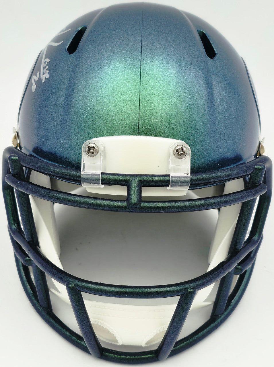 Julian Love Autographed Seattle Seahawks Rivalries Speed Mini Helmet MCS Holo Stock #265580