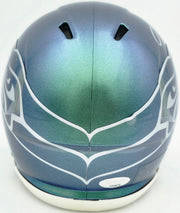 Julian Love Autographed Seattle Seahawks Rivalries Speed Mini Helmet MCS Holo Stock #265580