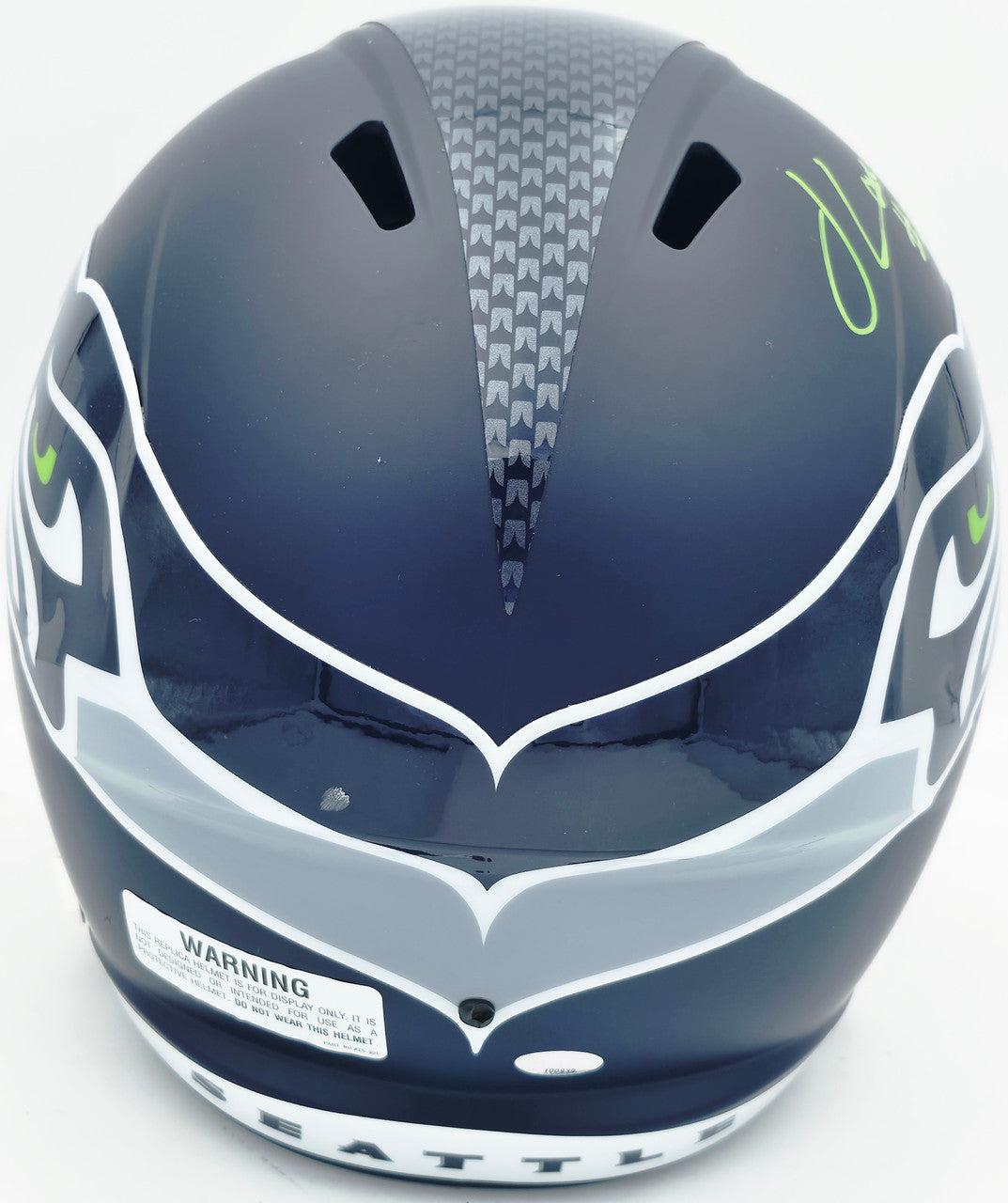 Julian Love Autographed Seattle Seahawks Blue Full Size Speed Replica Helmet "SB LX Champs" MCS Holo Stock #265574