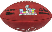 Devon Witherspoon Autographed Seattle Seahawks Official NFL Leather Super Bowl LX Logo Football MCS Holo Stock #265538