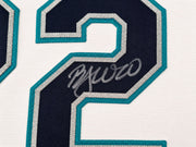 Seattle Mariners Bryan Woo Autographed White Nike Jersey Size XL JSA Witness Stock #265417